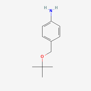 4-[(Tert-butoxy)methyl]aniline