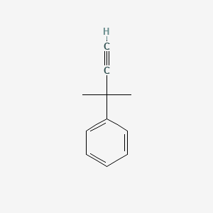 molecular formula C11H12 B2962655 Benzene, (1,1-dimethyl-2-propyn-1-yl)- CAS No. 28129-05-7