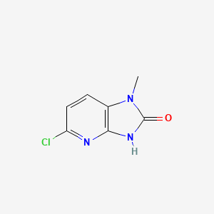 5-Chloro-1-methyl-1H-imidazo[4,5-b]pyridin-2(3H)-one