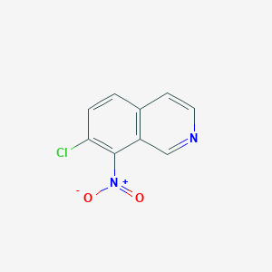 molecular formula C9H5ClN2O2 B2962685 7-Chloro-8-nitroisoquinoline CAS No. 78104-31-1