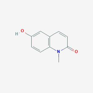 molecular formula C10H9NO2 B2962686 6-Hydroxy-1-methylquinolin-2(1H)-one CAS No. 69601-45-2