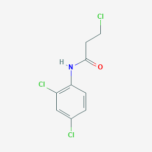 3-chloro-N-(2,4-dichlorophenyl)propanamide