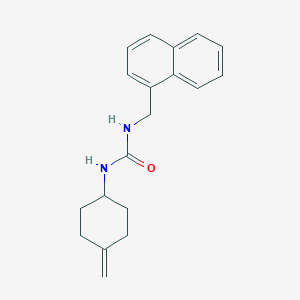 1-(4-Methylidenecyclohexyl)-3-(naphthalen-1-ylmethyl)urea