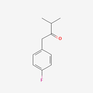 molecular formula C11H13FO B2963009 1-(4-Fluorophenyl)-3-methylbutan-2-one CAS No. 124258-25-9