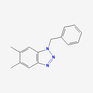 1-Benzyl-5,6-dimethylbenzotriazole