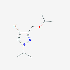 4-bromo-3-(isopropoxymethyl)-1-isopropyl-1H-pyrazole