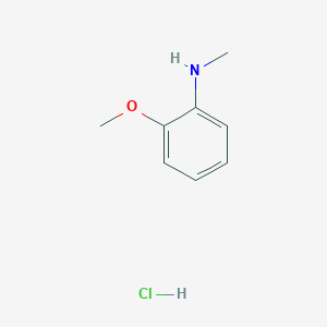 molecular formula C8H12ClNO B2963221 2-methoxy-N-methylaniline hydrochloride CAS No. 10541-34-1