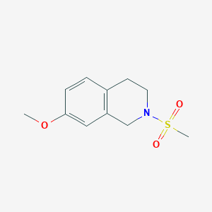 7-Methoxy-2-(methylsulfonyl)-1,2,3,4-tetrahydroisoquinoline