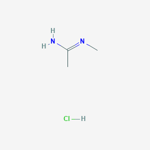 molecular formula C3H9ClN2 B2963278 甲基乙二胺盐酸盐 CAS No. 76438-78-3