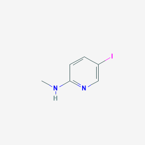 molecular formula C6H7IN2 B2963397 (5-Iodo-pyridin-2-yl)-methyl-amine CAS No. 280116-78-1