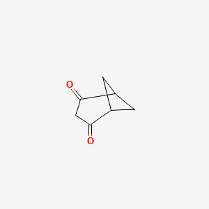 molecular formula C7H8O2 B2963430 双环[3.1.1]庚烷-2,4-二酮 CAS No. 98277-66-8