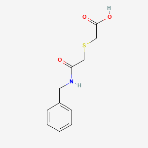 2-{[(Benzylcarbamoyl)methyl]sulfanyl}acetic acid