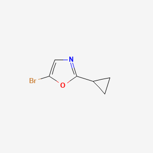 5-Bromo-2-cyclopropyl-1,3-oxazole