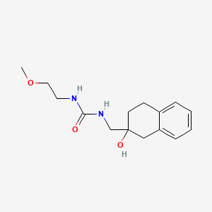 1-((2-Hydroxy-1,2,3,4-tetrahydronaphthalen-2-yl)methyl)-3-(2-methoxyethyl)urea