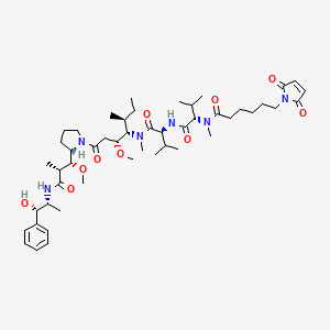 molecular formula C49H78N6O10 B2963507 Mc-MMAE CAS No. 863971-24-8