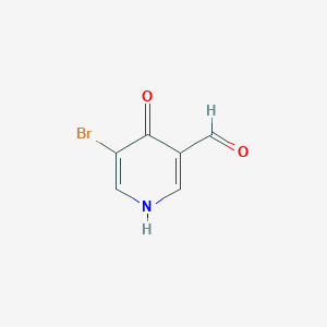 molecular formula C6H4BrNO2 B2963512 5-Bromo-4-hydroxynicotinaldehyde CAS No. 1289109-05-2