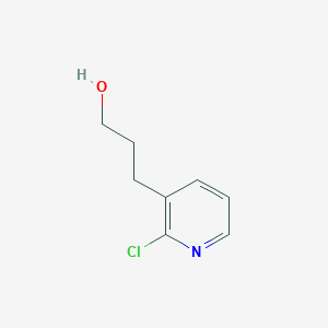molecular formula C8H10ClNO B2963516 3-(2-Chloropyridin-3-yl)propan-1-ol CAS No. 2044903-12-8