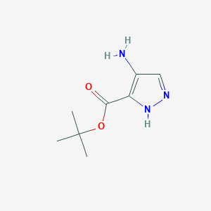 tert-butyl 4-amino-1H-pyrazole-3-carboxylate