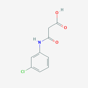 molecular formula C9H8ClNO3 B2963597 3-(3-氯苯胺基)-3-氧代丙酸 CAS No. 15386-81-9