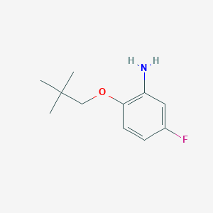 5-Fluoro-2-(neopentyloxy)aniline