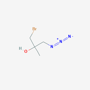 1-Azido-3-bromo-2-methylpropan-2-ol