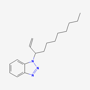 molecular formula C17H25N3 B2963679 1-Undec-1-en-3-ylbenzotriazole CAS No. 681443-17-4