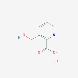 Lithium(1+) ion 3-(hydroxymethyl)pyridine-2-carboxylate
