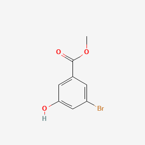 molecular formula C8H7BrO3 B2963759 Methyl 3-bromo-5-hydroxybenzoate CAS No. 192810-12-1; 197810-12-1