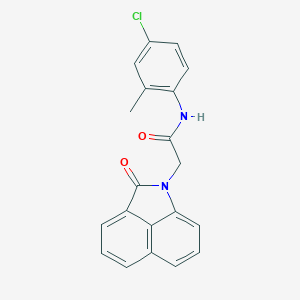 N-(4-chloro-2-methylphenyl)-2-(2-oxobenzo[cd]indol-1(2H)-yl)acetamide