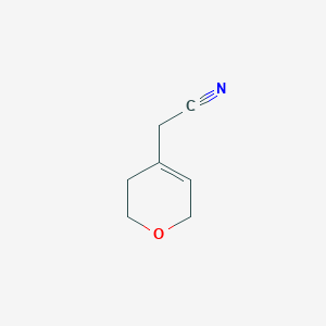2-(3,6-Dihydro-2H-pyran-4-yl)acetonitrile