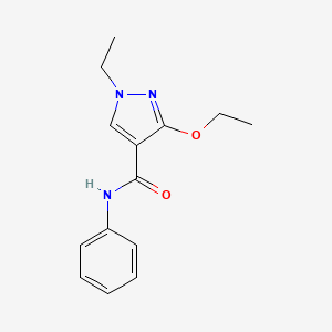 3-ethoxy-1-ethyl-N-phenyl-1H-pyrazole-4-carboxamide