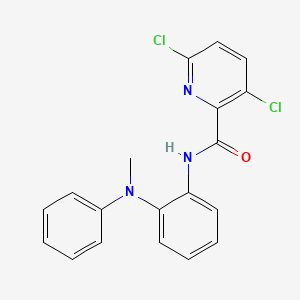 3,6-dichloro-N-[2-(N-methylanilino)phenyl]pyridine-2-carboxamide