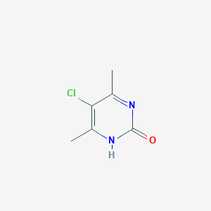 molecular formula C6H7ClN2O B2963873 5-Chloro-4,6-dimethyl-pyrimidin-2-ol CAS No. 19573-82-1