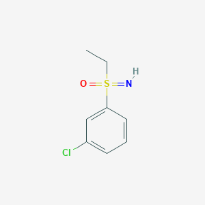 molecular formula C8H10ClNOS B2963904 (3-氯苯基)(乙基)亚氨基-λ6-磺酰胺 CAS No. 2060030-24-0