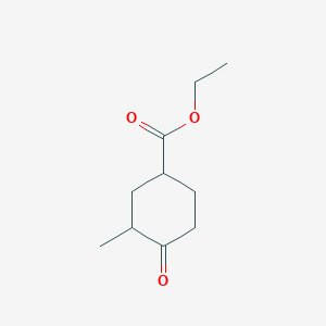 molecular formula C10H16O3 B2963918 3-甲基-4-氧代环己烷-1-甲酸乙酯 CAS No. 1207529-72-3