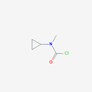 molecular formula C5H8ClNO B2964101 环丙基(甲基)氨基甲酰氯 CAS No. 71682-16-1