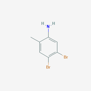 molecular formula C7H7Br2N B2964119 4,5-Dibromo-2-methylaniline CAS No. 102170-00-3