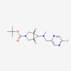 Tert-butyl (1S,5R)-6-[(5-chloropyrazin-2-yl)methyl-methylamino]-3-azabicyclo[3.1.0]hexane-3-carboxylate