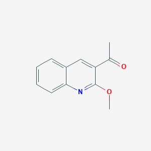 1-(2-Methoxyquinolin-3-yl)ethanone