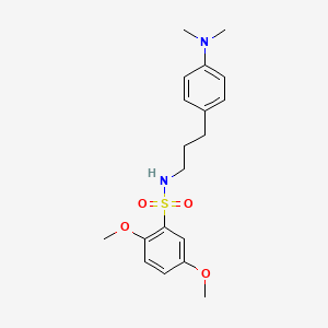 N-(3-(4-(dimethylamino)phenyl)propyl)-2,5-dimethoxybenzenesulfonamide