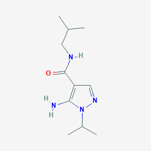 5-Amino-N-isobutyl-1-isopropyl-1H-pyrazole-4-carboxamide