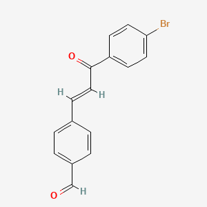 4-[3-(4-Bromophenyl)-3-oxo-1-propenyl]benzenecarbaldehyde