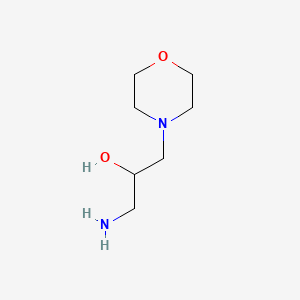 molecular formula C7H16N2O2 B2964380 1-Amino-3-morpholinopropan-2-ol CAS No. 39849-45-1