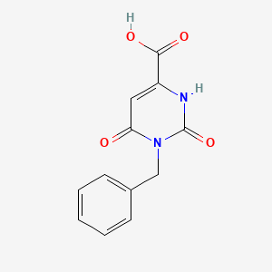 molecular formula C12H10N2O4 B2964459 1-Benzyl-6-hydroxy-2-oxo-1,2-dihydro-4-pyrimidinecarboxylic acid CAS No. 338774-89-3