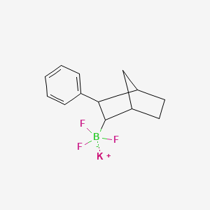 molecular formula C13H15BF3K B2964466 Potassium trifluoro(3-phenylbicyclo[2.2.1]heptan-2-yl)borate CAS No. 1844890-90-9