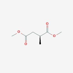 molecular formula C7H12O4 B2964502 (S)-Dimethyl 2-methylsuccinate CAS No. 63163-08-6