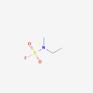 molecular formula C3H8FNO2S B2964601 N-Ethyl-N-methylsulfamoyl fluoride CAS No. 1458771-72-6