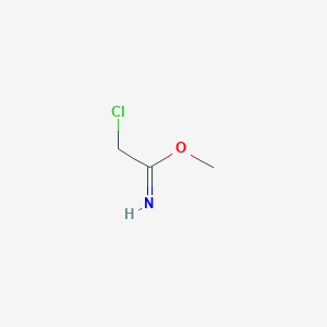 molecular formula C3H6ClNO B2964666 O-甲基-2-氯乙酰亚胺酸甲酯 CAS No. 41264-52-2
