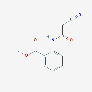 Methyl 2-(2-Cyanoacetamido)benzoate