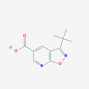 3-Tert-butyl-[1,2]oxazolo[5,4-b]pyridine-5-carboxylic acid